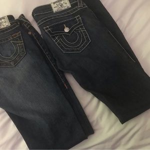 Women’s 2 pair designer jeans